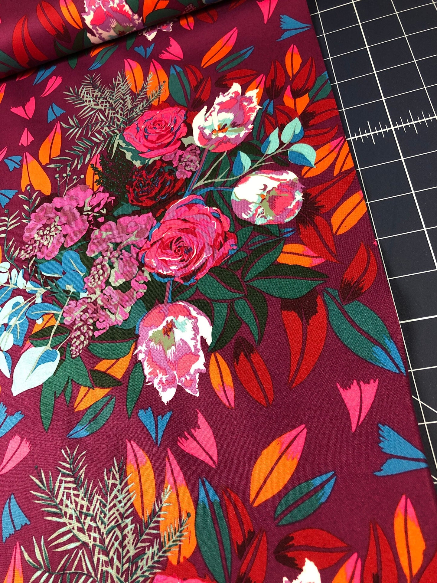 Made My Day NEW FLAME SWEETLY Pwah167 Anna Maria Horner, Free Spirit Fabrics, Quilt Fabric, Floral Fabric, Cotton Fabric, Fabric By The Yard