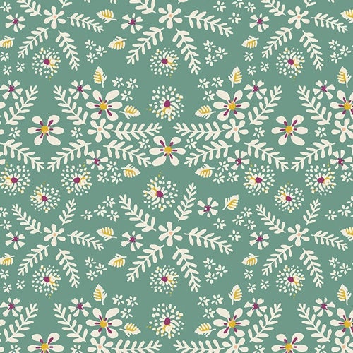 Flower Waltz GRD-79903 GARDEN DREAMER, Maureen Cracknell, Art Gallery Fabrics, Quilt Fabric, Cotton Fabric, Fabric By the Yard