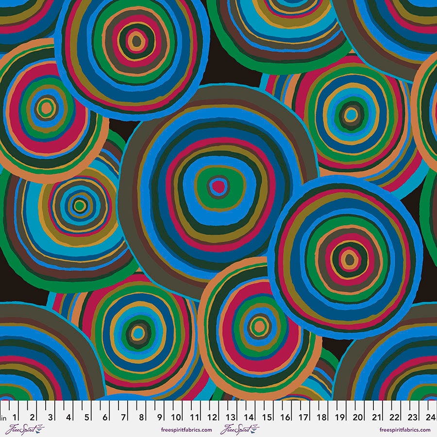 TARGETS PWGP067 GREEN, Kaffe Fassett Fabric, Philip Jacobs, Cotton Fabric, Quilting Fabric, Quilt Fabric, Fabric By The Yard