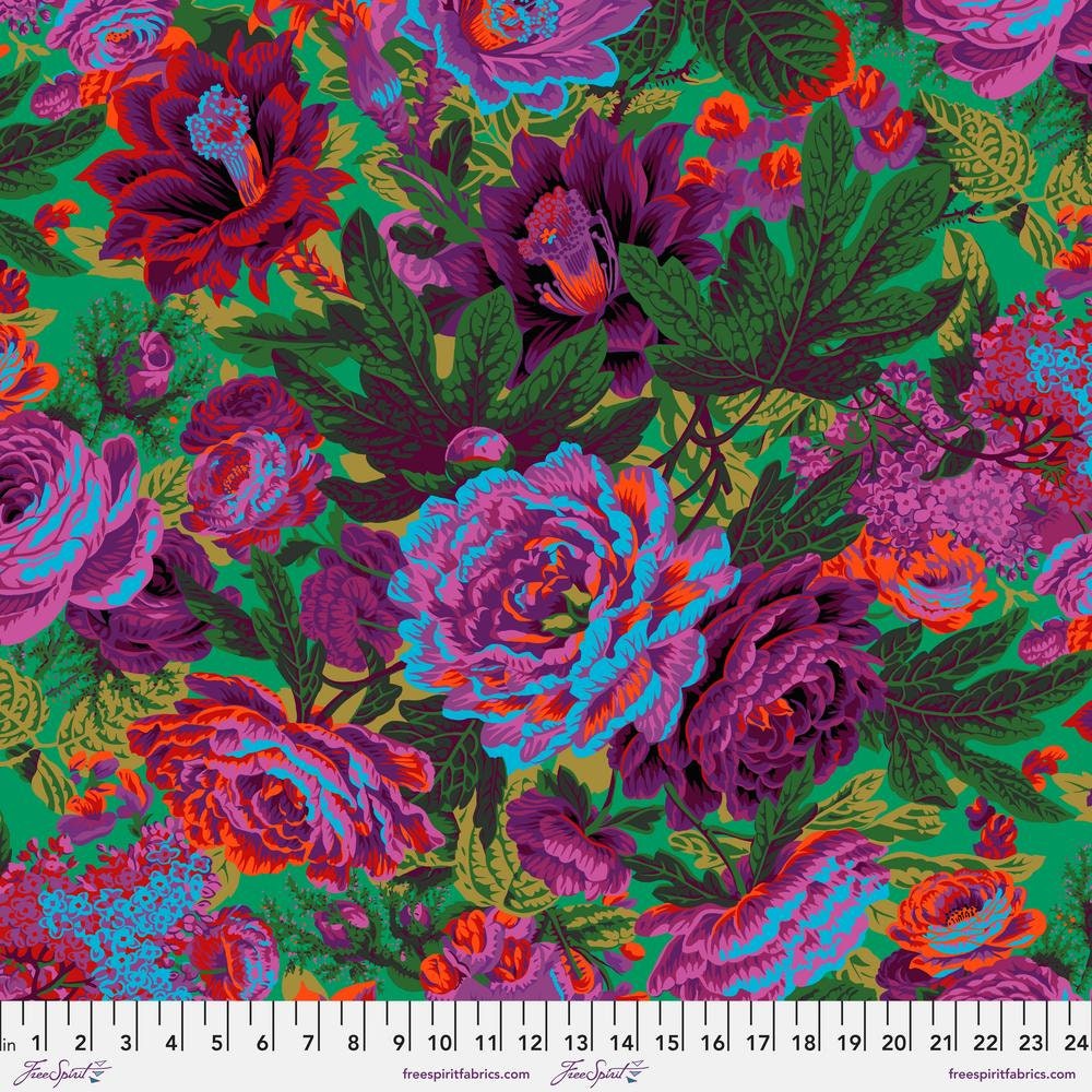 Floral Burst - Green