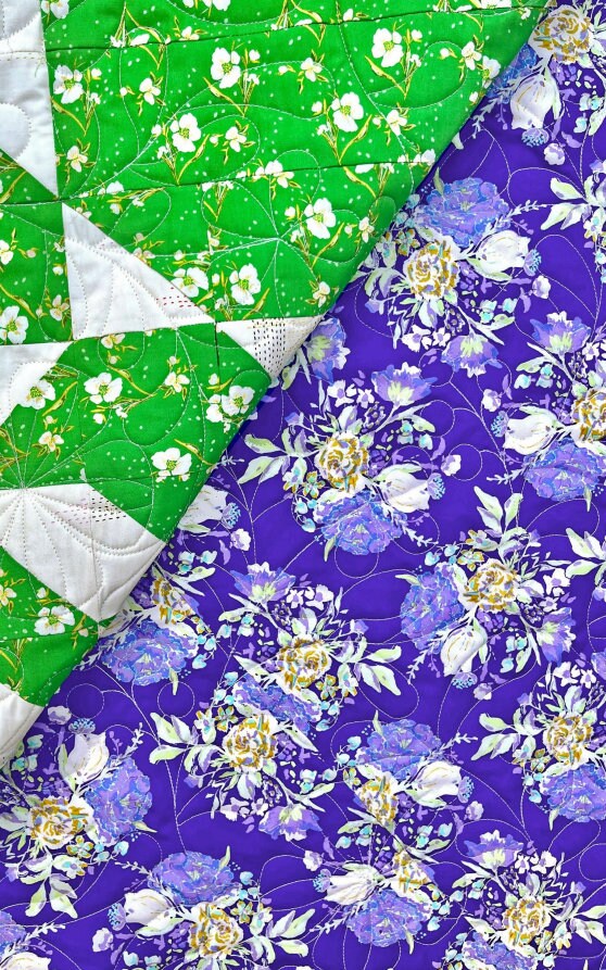Dancing Grace, Verde CTT36703, Bari J, CHARLOTTE Art Gallery Fabrics, Quilting, Baby Girl Quilt, Floral, Shabby Chic, Fabric By the Yard