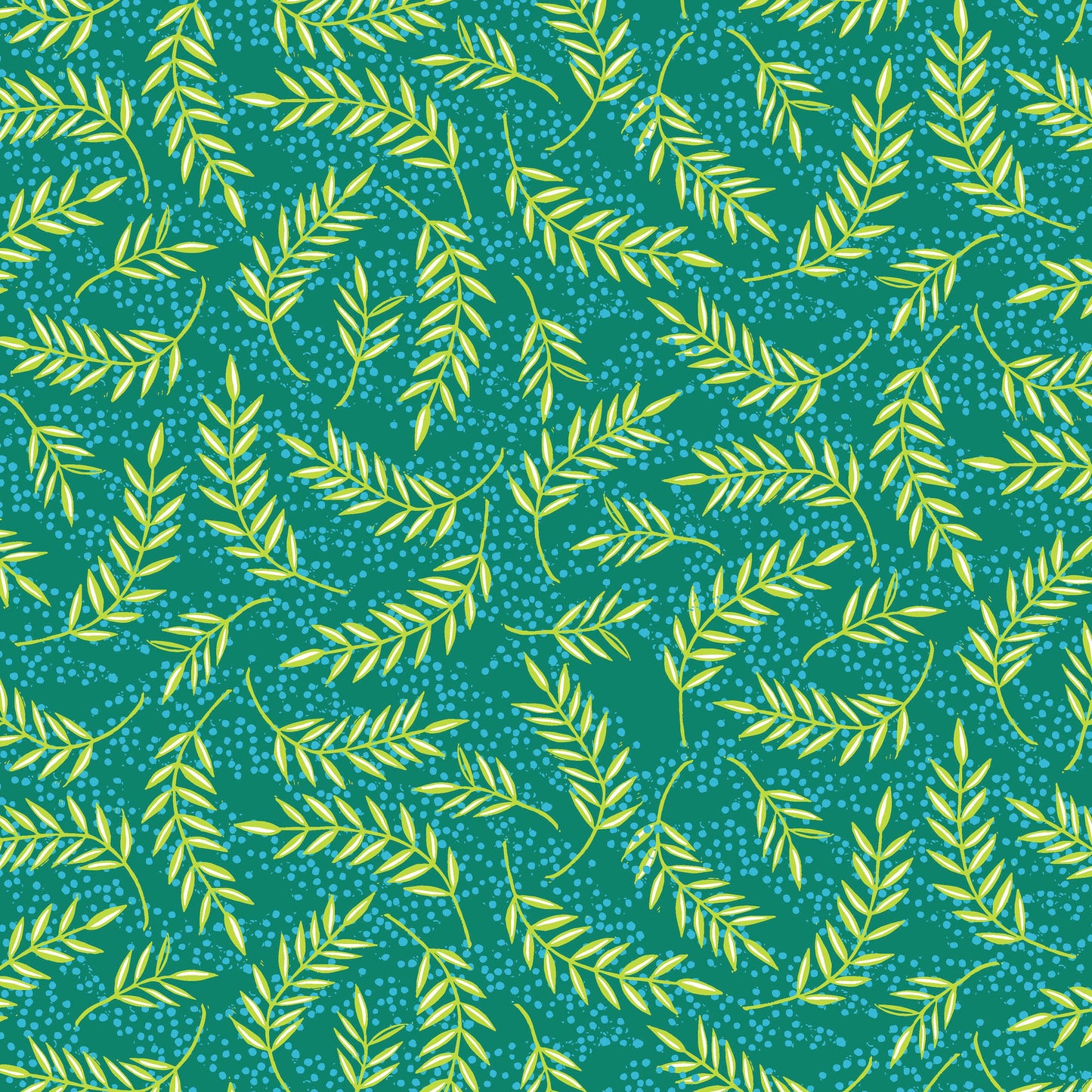 Olive Branches, ENCHANTED, PWVW021.Emerald, Valori Wells, Free Spirit Fabrics, Quilting Fabrics, Cotton Fabric, Fabric By The Yard